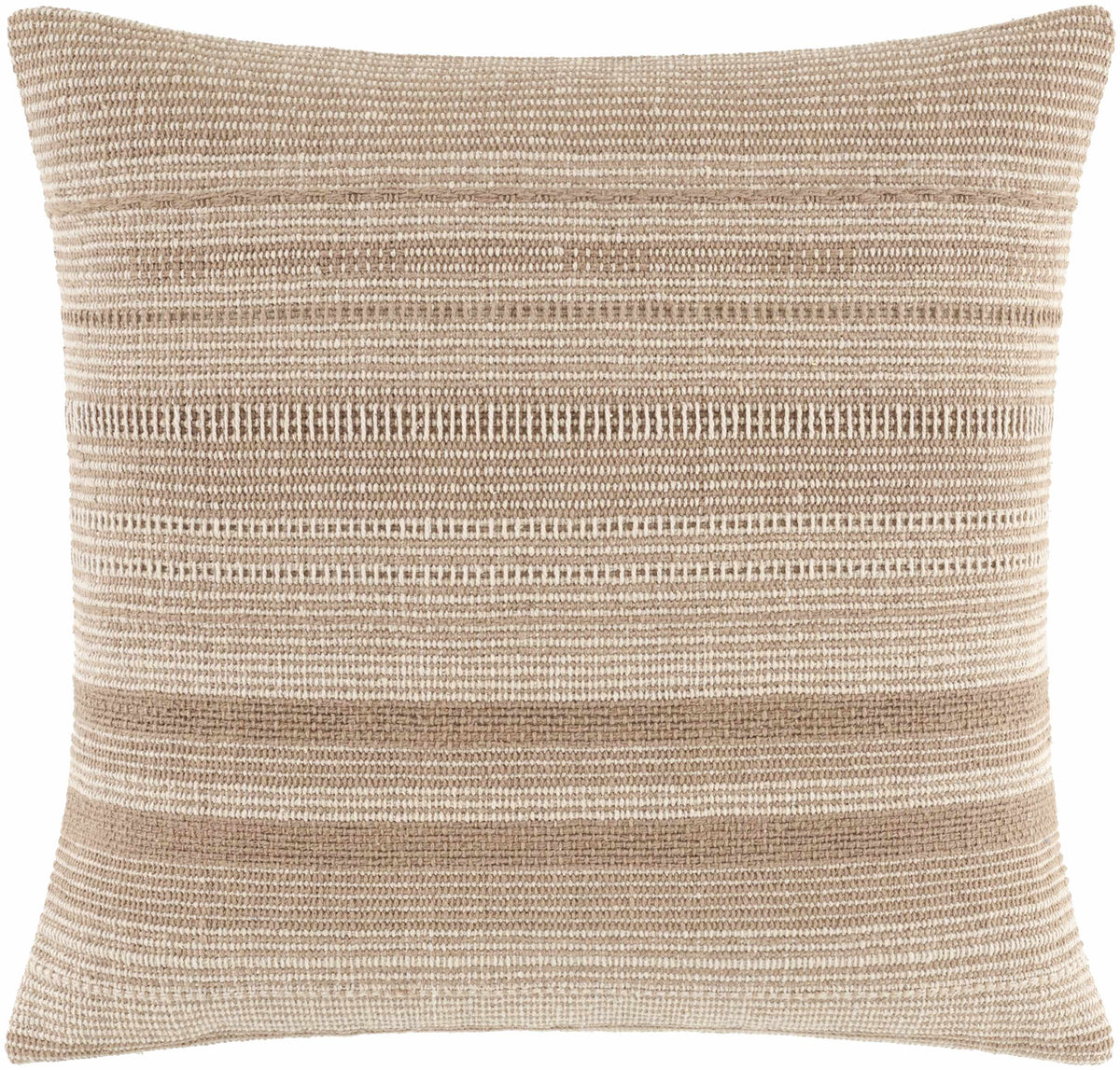 Vumo Taupe Ombre Cotton Throw Pillow-0