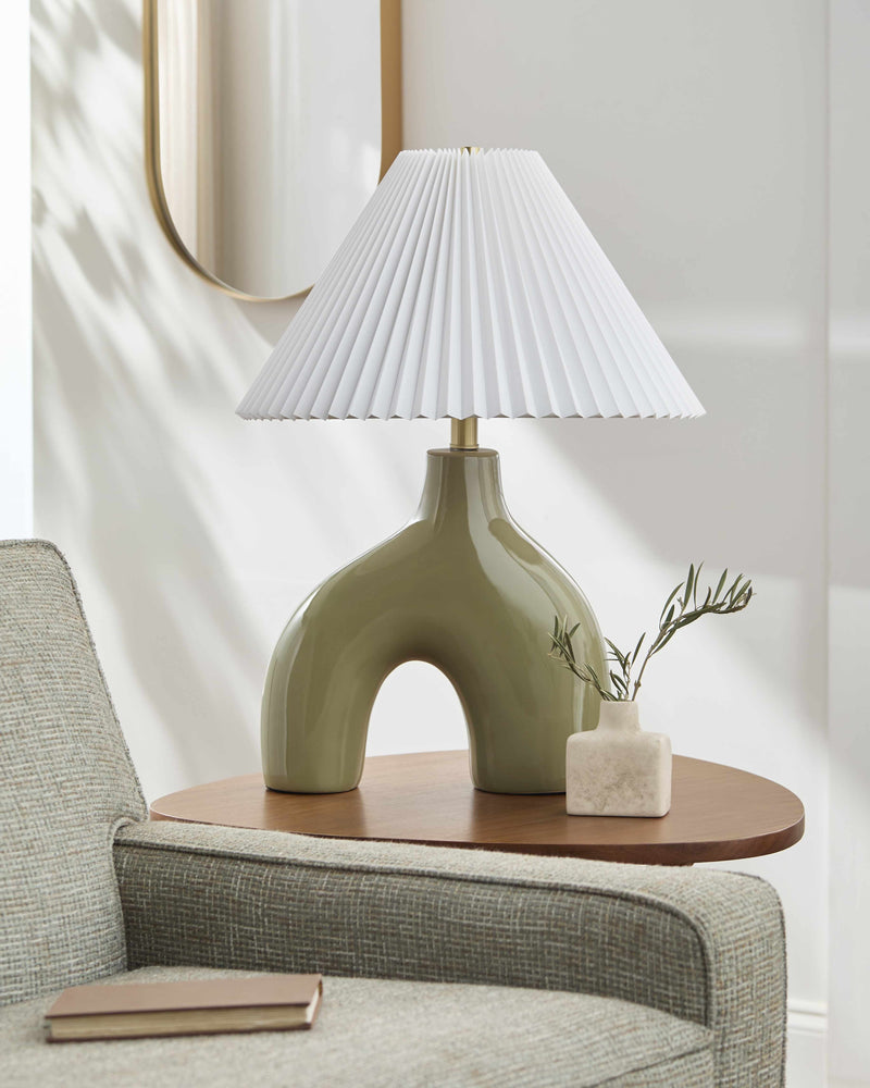 Nassandres Green Table Lamp-1