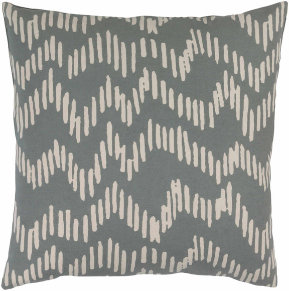 Buccan Gray Geometric Accent Pillow - Clearance-3