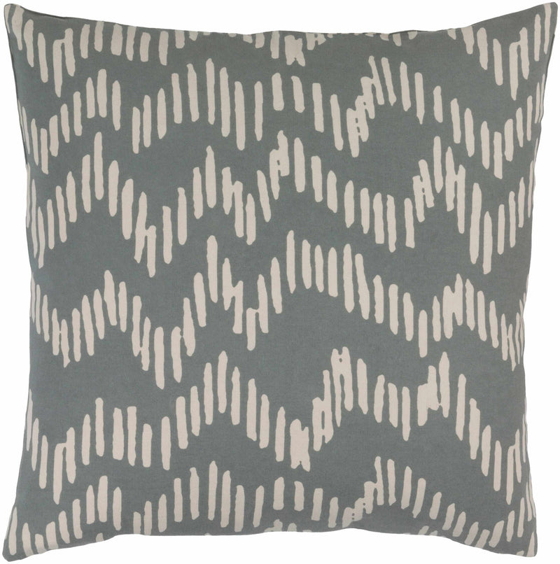 Buccan Gray Geometric Accent Pillow - Clearance-3