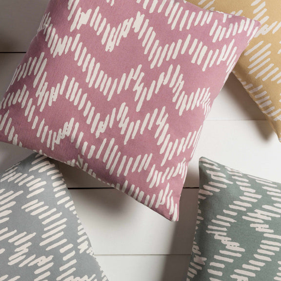 Buccan Gray Geometric Accent Pillow - Clearance-2